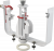 SA08AK 1/2" CHROM Выпускной комплект с двойной кнопкой,впускной механизм А16 1/2 , A08A, с боков Alca Plast в Курганинске