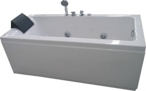 Appollo Акриловая ванна TS-9012 170*75*60, с сифоном и подголовником в Курганинске
