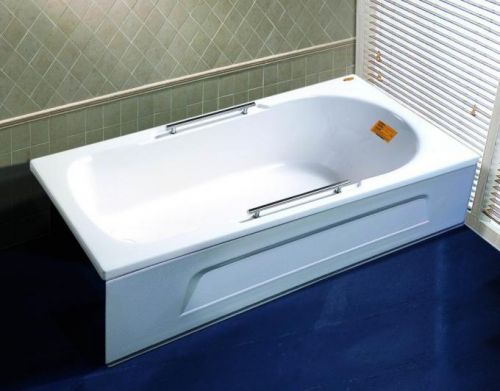 Appollo Акриловая ванна TS-1702Q 170*75*55, с панелью и ручками в Курганинске