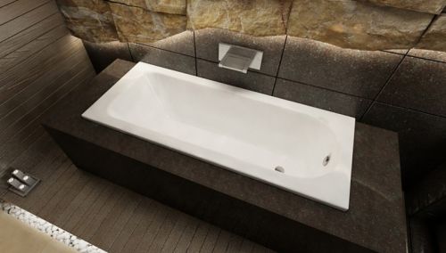 Стальная ванна Kaldewei SANIFORM PLUS Mod.372-1, размер 1600*750*410, alpine white, без ножек в Курганинске